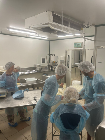 Atelier fromage à la ferme